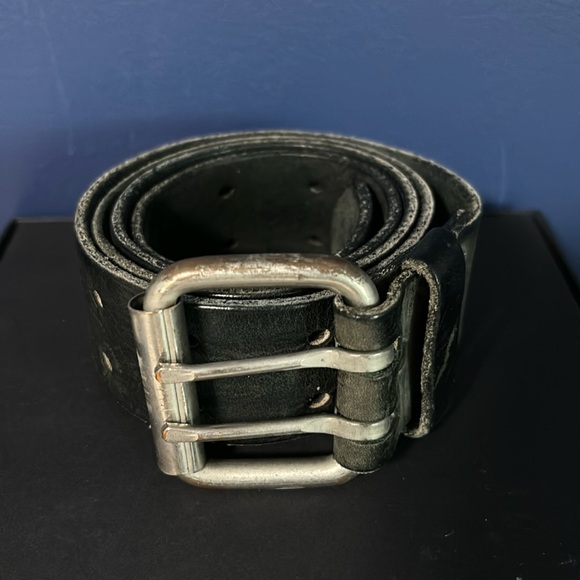 Accessories - Women’s Black Leather Belt 39”